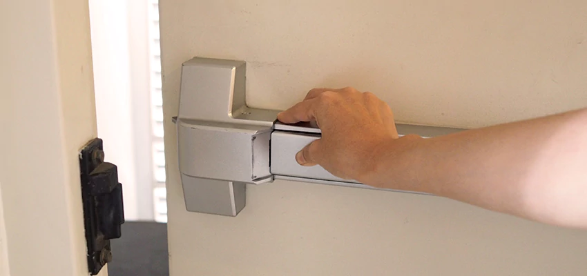 Roller Gate Panic Bar Installation in Granite Bay, California